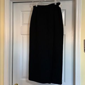 Skirt, long black, NWT